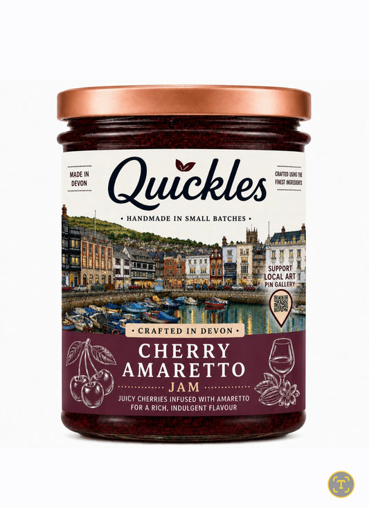 Cherry & Amaretto jam - Quickles