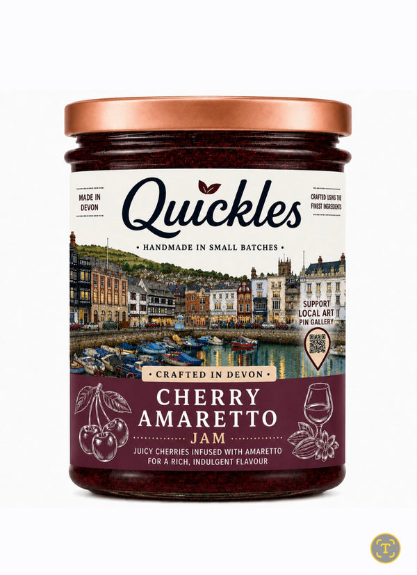 Cherry & Amaretto jam - Quickles